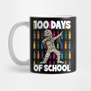 100 Days of School Dabbing Mummy Mug